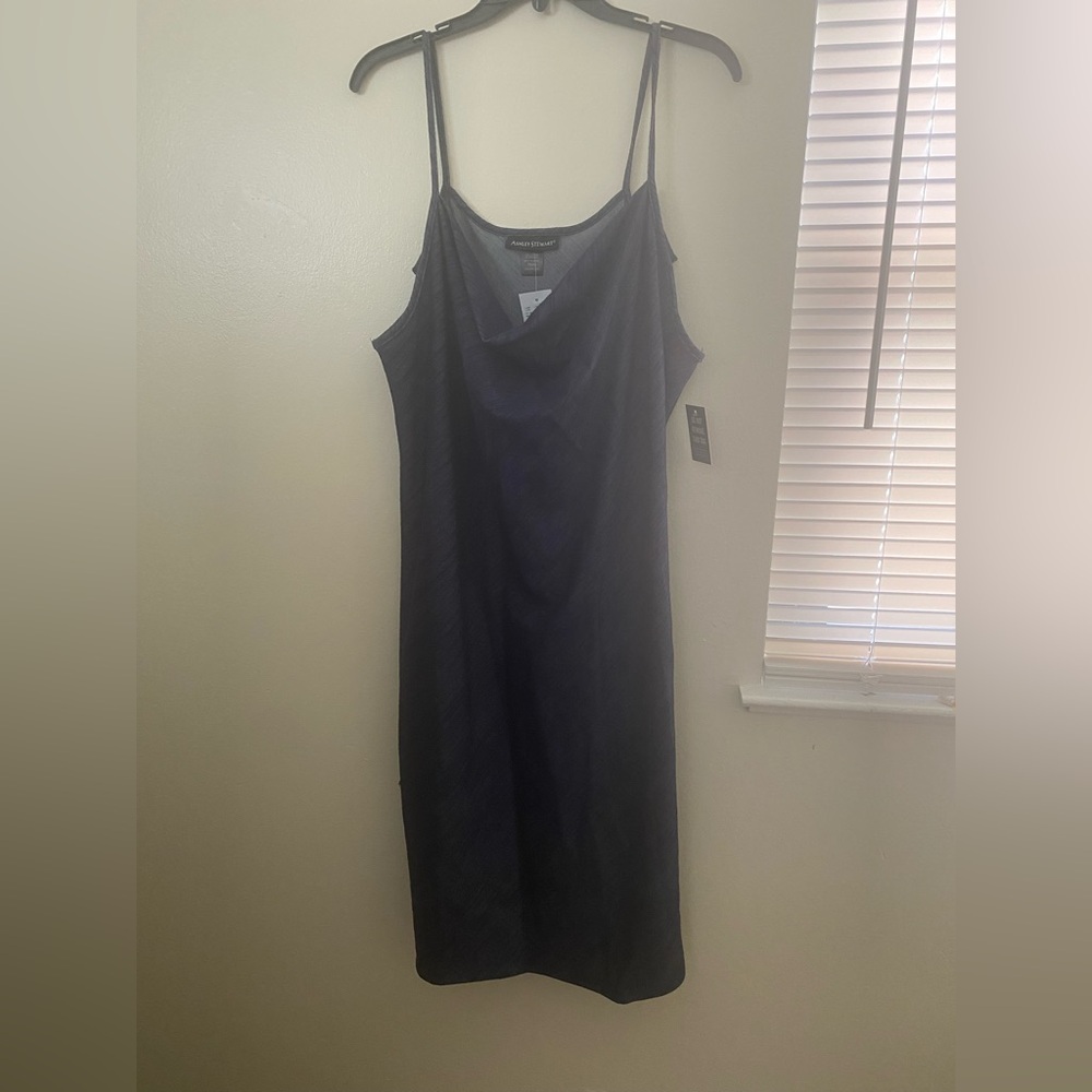 Ann Taylor - Midnight Blue Midi Dress